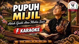 Pupuh Mijil Karaoke || Mang Koko || Aduh Gusti Anu Maha Suci