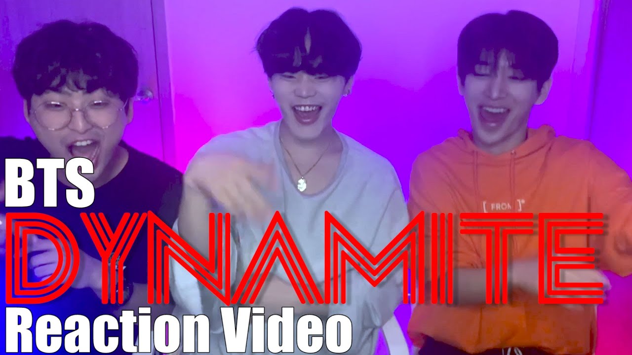 방탄소년단BTS - 다이나마이트DYNAMITE (M/V REACTION!)
