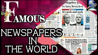 FAMOUS NEWSPAPERS IN THE WORLD | General Knowledge | World's Knowledge Book screenshot 2