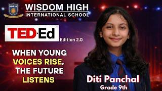 We Explored Space… But Not Our Oceans | Diti Panchal | Wisdom High International School