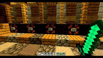 Minecraft 1.2.5 Full automatic multidirection minecartstation -
