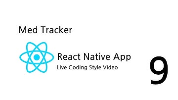 React Native App | Live Coding Style Video | Med Tracker | Part 9 | JSON server