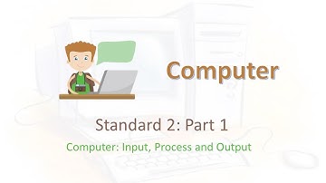 Computer: STD 2- PART 1 Computer: Input, Process, and Output