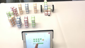 Cubroid teaches coding with Lego-like bricks.