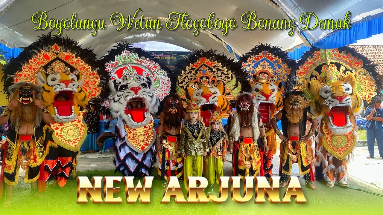 Barongan Kuat !! New Arjuna Boyolangu Tlogoboyo Bonang Demak