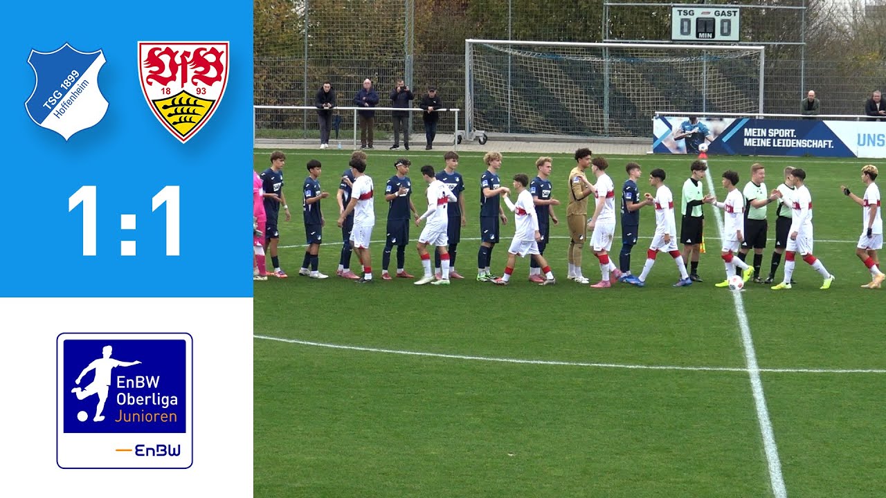EnBW-Oberliga - B-Junioren: TSG Hoffenheim II - VfB Stuttgart II 2025/26