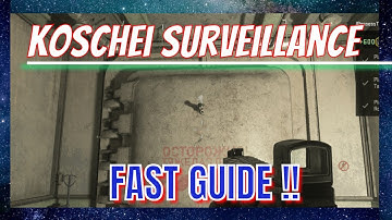 DMZ Season 4 *KOSCHEI SURVEILLANCE* Fast Guide !! Crown Faction Tier 4 Mission