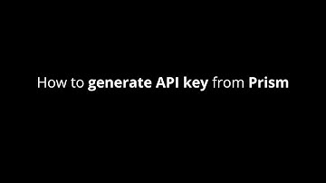 How to generate API key from Prism (Hindi) | Finvasia