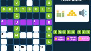 Crossword Quiz TECHNOLOGY Level 8 - Walkthrough