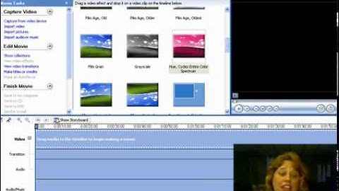 Windows Movie Maker Demonstration