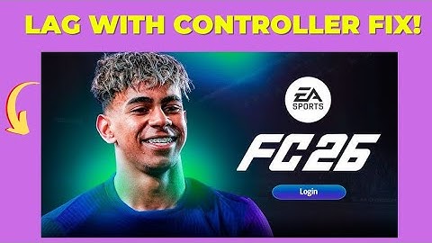 EA FC 26-invoervertraging of -lag met Controller Fix