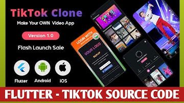 Flutter - TikTok | Triller Clone & Short Video Streaming Mobile App for Android & iOS