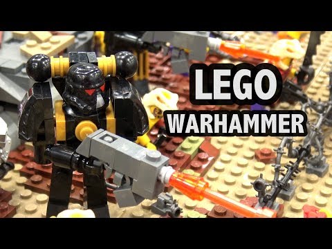 LEGO Warhammer 40K Battle (Cultists vs Death Korps of Krieg)