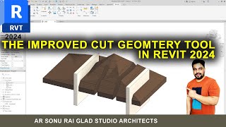 The improved cut geometry tool in Revit 2024 #revit2024 #bim #autodeskrevit #revitarchitecture