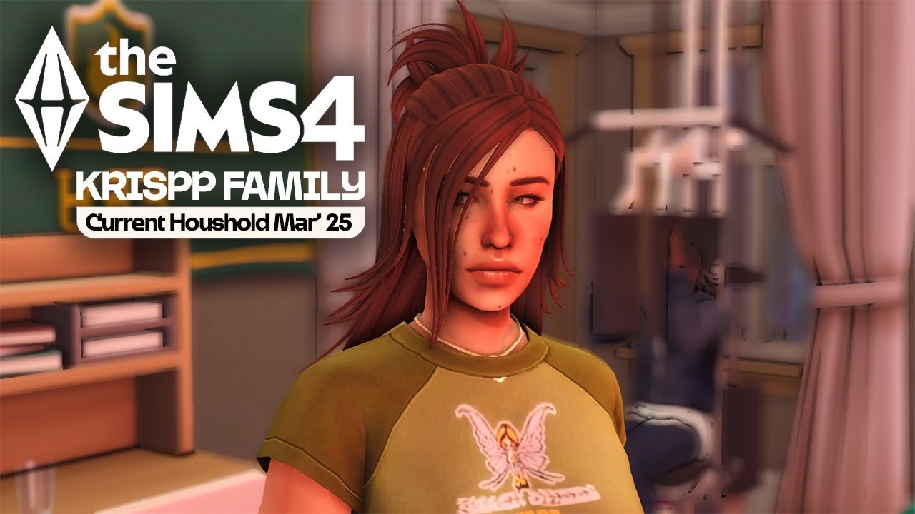 a sims 4 current household video except my sims are stressing me clean ...