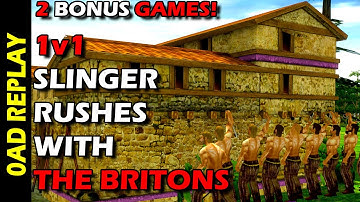 0AD Special - 1v1 Slinger Rushes With The Britons