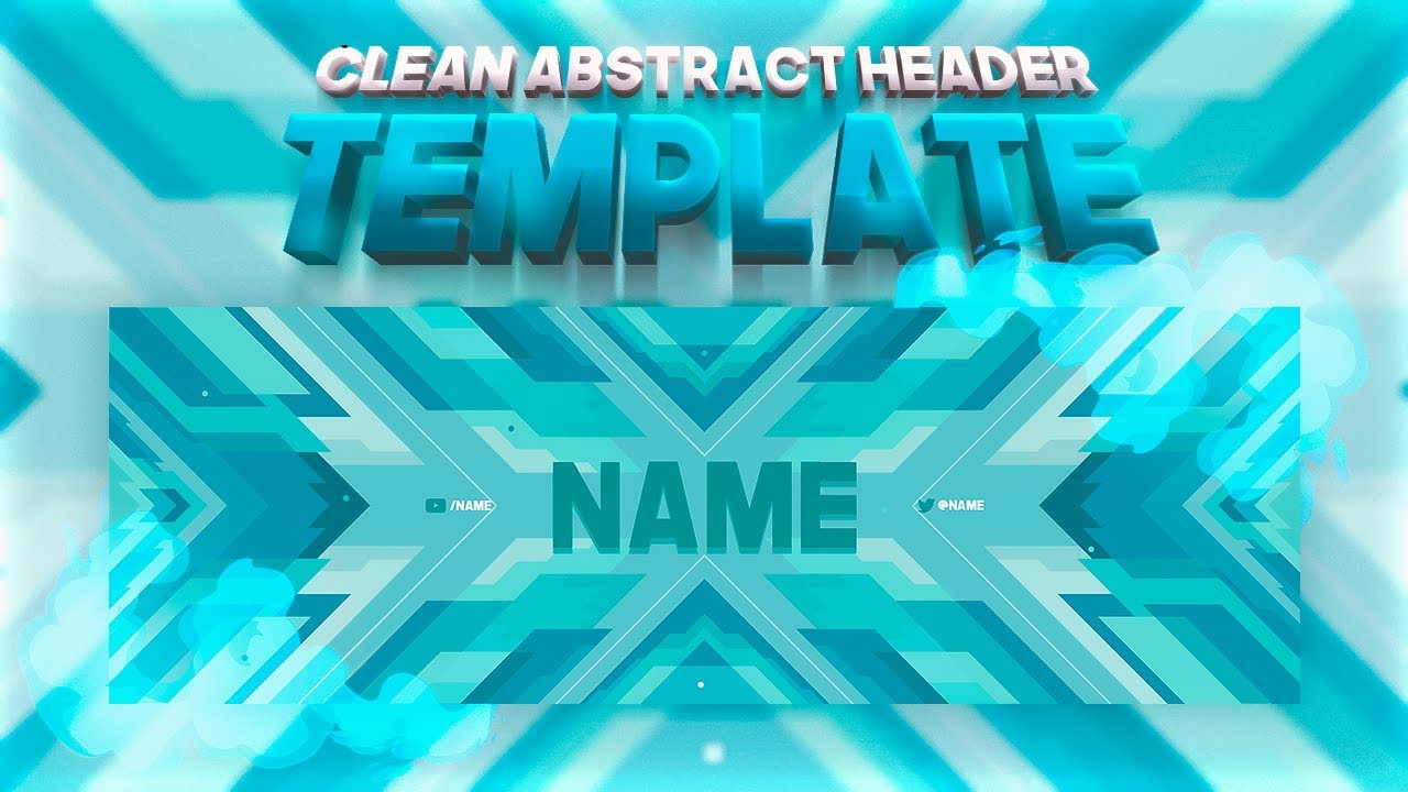 *FREE* Clean Abstract Header Template!