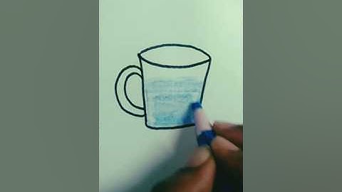 easy drawing #shorts #youtubeshorts #drawing #drawingideas #coffeecupart