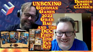 Unboxing the Goodman Games 2022 Grab Bag and the Dungeon Crawl Classics First Time Fan Kit