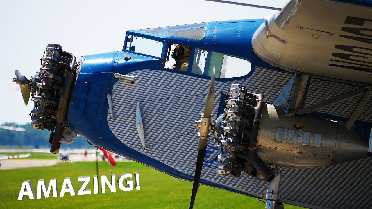 Going for a Ride in the Ford Trimotor at EAA Oshkosh Airventure 2019