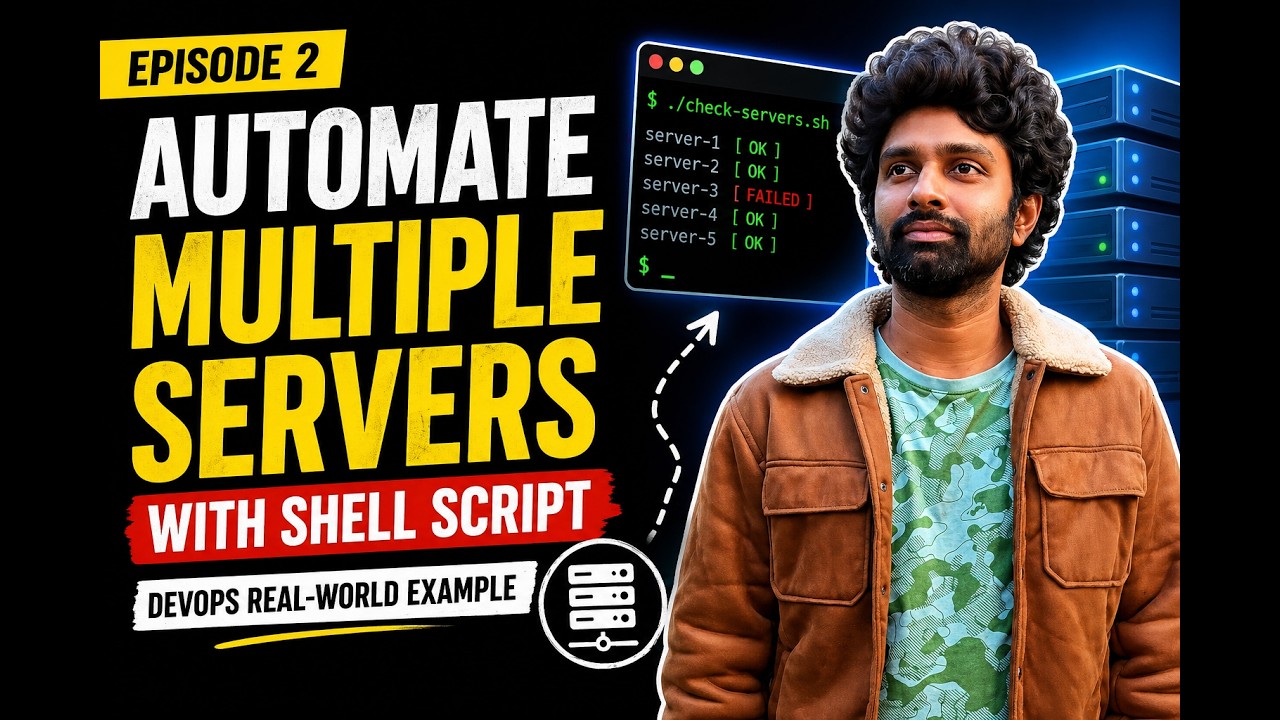 Automate Multiple Servers with Shell Script | DevOps Real-World Example ...