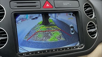 How to wire and connect aftermarket reverse camera on android radio Volkswagen golf 6 plus