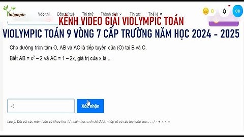 GIẢI VIOLYMPIC TOÁN 9 2024 2025 VÒNG ̉7 CẤP TRƯỜNG 2024 2025