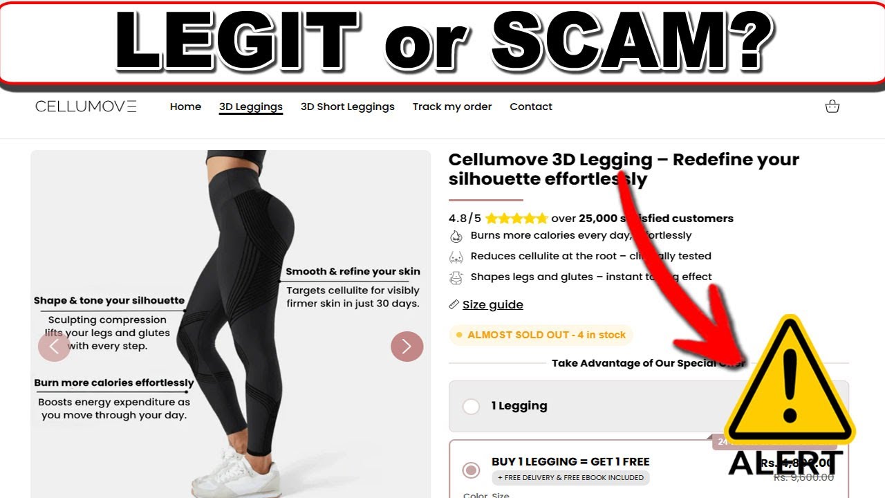 Cellulite Leggings Review: Is Cellulite Legit or a Scam?
