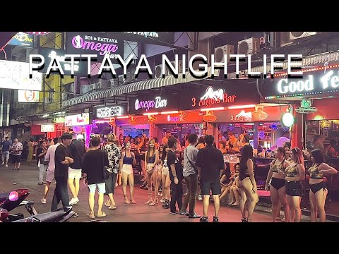 PATTAYA WILD Nightlife: Walking Street Soi Six Soi Buakhao Thailand 🇹🇭