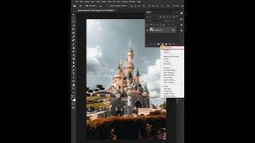 Sky Color Correction in Photoshop #photoshop #shorts