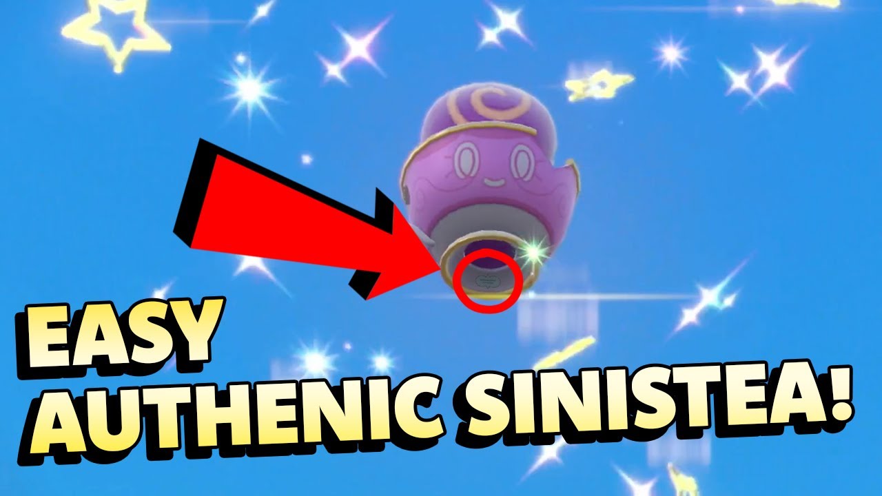How To Find SHINY AUTHENTIC SINISTEA In Pokemon Scarlet And Violet How To Find SHINY AUTHENTIC SINISTEA In Pokemon Scarlet And Violet