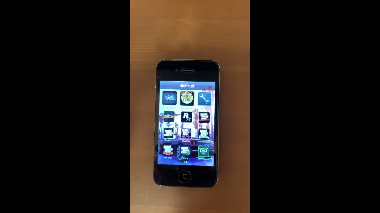 GTA V IFruit 9ix 2013 Shorts Ifruit Iphone4s Gta5 Gta Phone Iphone 4s Oldiphone Lossantos