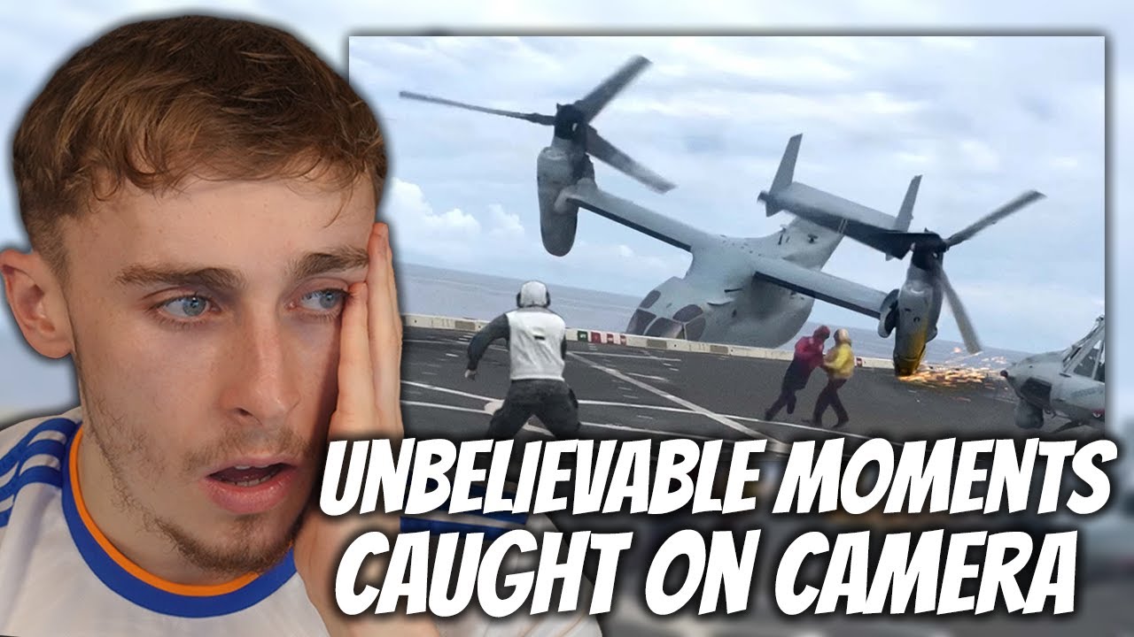 Reacting to The Most Unbelievable Moments Ever Caught on Camera ! - YouTube