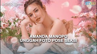 Pose I Di Kamar Mandi Pakai Dress Belahan Dada Rendah, Amanda Manopo Ogah Dikomentari
