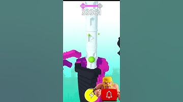 Stack Bounce #220 #shorts #viral #viralshorts #gameplay #gaming #stackbounce #stackball3dgame