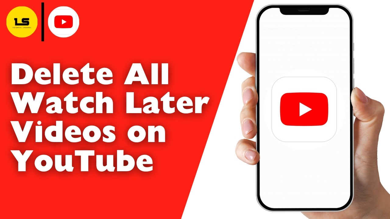 How to Delete All Watch Later Videos on YouTube At Once (2026) - YouTube
