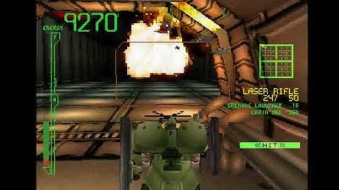 Armored Core (PS1) - Mission 34: Destroy Floating Mines