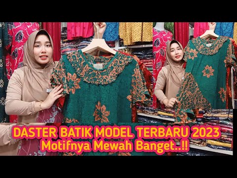 DASTER BATIK MODEL TERBARU 2023.., Motifnya Mewah Bangett.., @dedylaris_batik