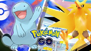 Zapdos Raids 🙏 | Shadow Quagsire Great League Battles ✌️ | Pokémon Go Live #pokemongo #gbl