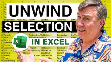 Excel - Using Descriptive Statistics with Rectangular Ranges | Dueling Excel - Episode 1010