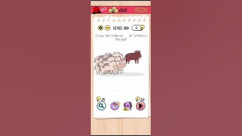 Brain Test Level 189 Walkthrough