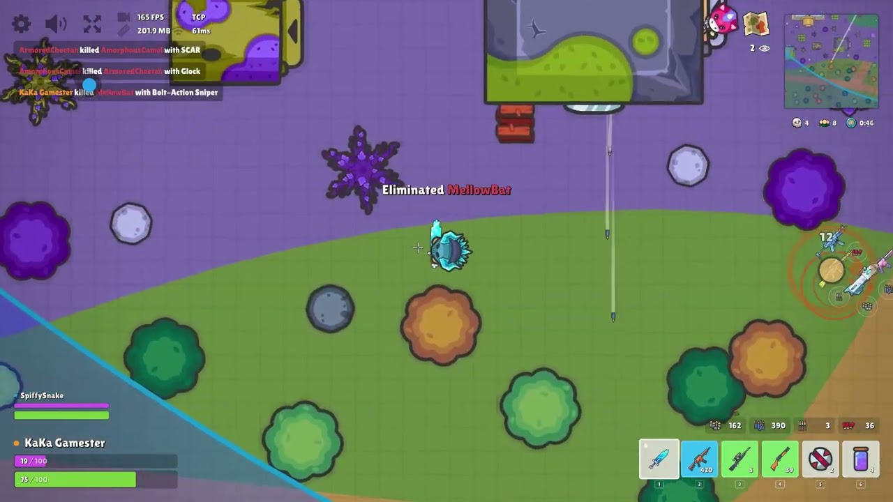 Zombs Royal Trick shot | KaKa Gamester