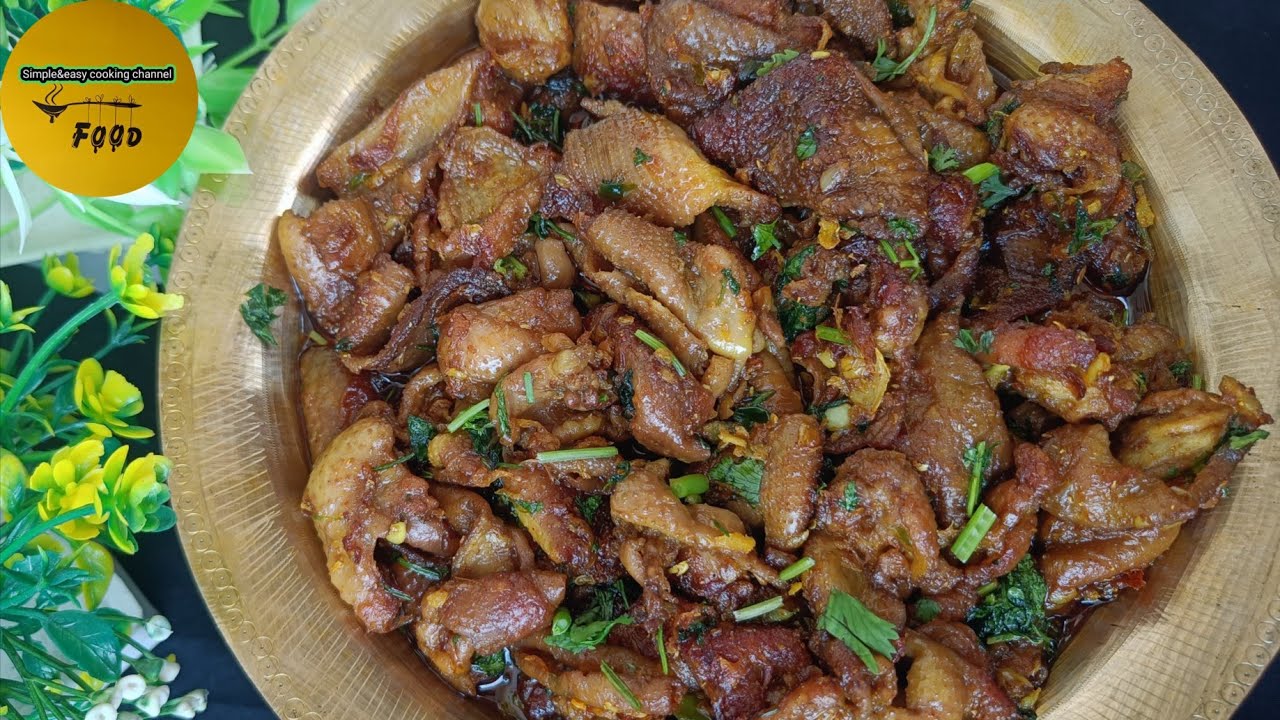 Cooking A Tasty Chicken Skin Fry Recipe । Chicken Skin Recipe । Chicken Skin Masala Fry ।