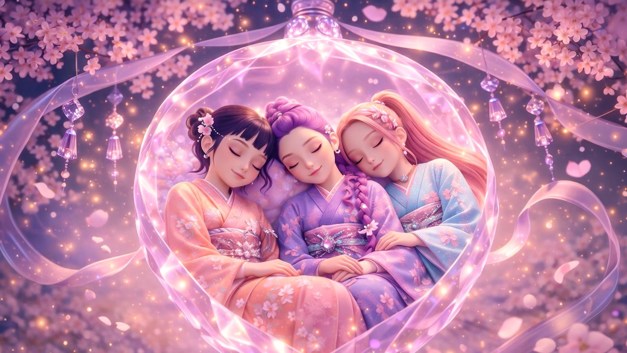 Soothing Deep Sleep with Rumi, Mira & Zoey - Sleep Instantly in 5 Minutes 🌙 Peaceful Journey