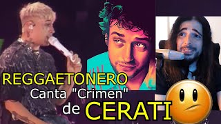 REGGAETONERO Canta una de CERATI y sonó así...😬😐😮