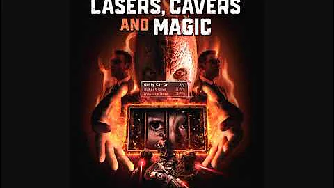 Lasers Cavers & Magic AudioBook by Steven D Kelley...