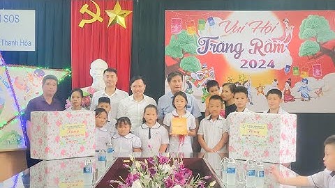 Trao quà Tết Trung thu 2024 cho trẻ em Thanh Hóa