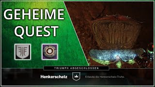 Obtain and complete the Memory Burner quest/Executioner's Treasure Triumph in Destiny 2 (GER/PS5) screenshot 4