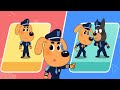 Who is the best officer doberman or sheriff labrador  play checkers with animals  babybus games