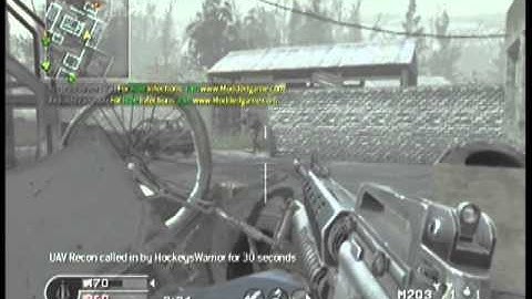 COD 4- Hacked lobby unlimited ammo, no reload, super jump